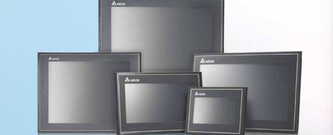 HMI Delta DOP-100 Series berbagai ukuran layar untuk otomasi industri