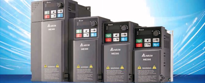 Delta ME300 Series dengan ukuran ringkas dan fitur keamanan canggih, ideal untuk peningkatan efisiensi dan keandalan industri modern.