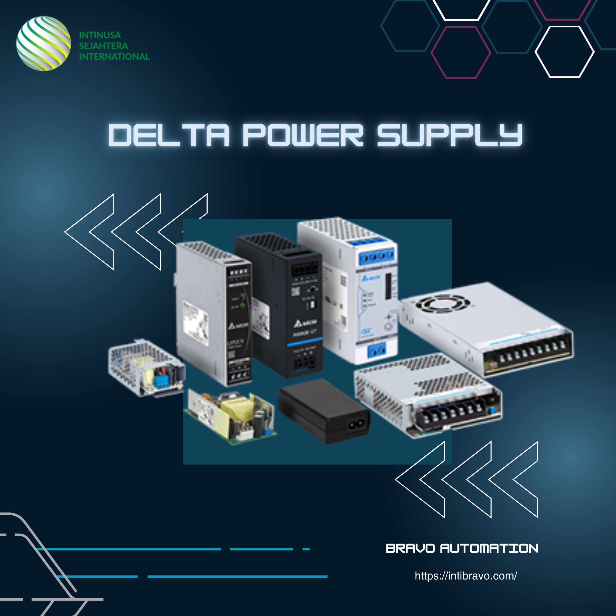 Delta Power Supply Series — Sumber daya listrik industri efisien dan andal untuk aplikasi otomasi