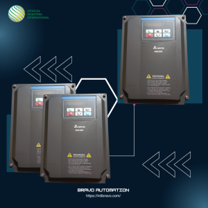 Inverter Delta MS300 VFD4A8MS23MNSAA 2HP IP66 dengan Built-in PLC untuk otomasi industri.